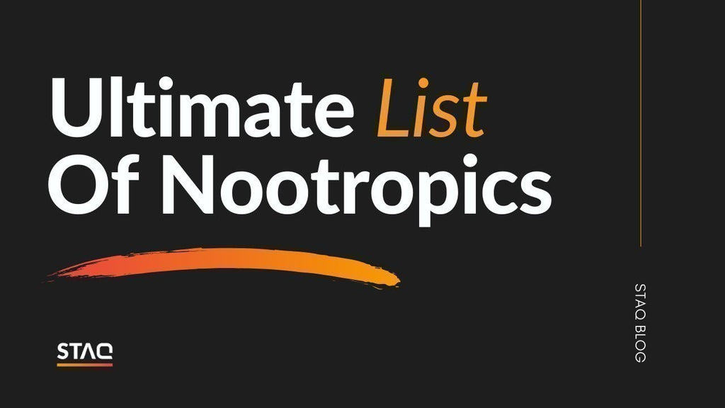 Nootropics list: More Than 80 Nootropics